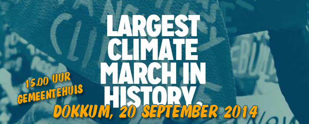 Doe mee aan de People’s Climate March in Dokkum op zaterdag 20 september!