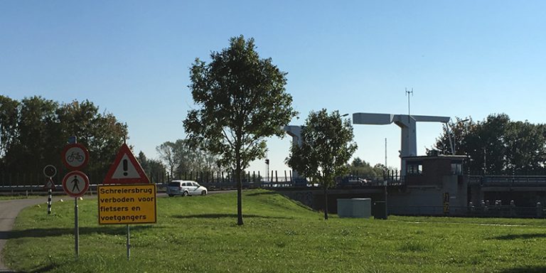 Fiets- en wandelverbod Schreiersbrug opgeheven