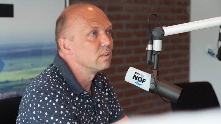 Lijsttrekker Jouke Douwe de Vries te gast bij RTV NOF