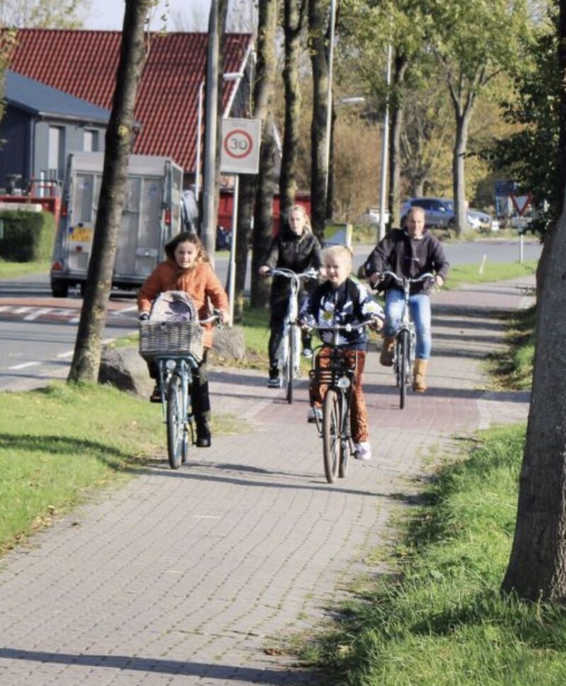S!N vraagt om eerdere aanpak fietspad Hallum