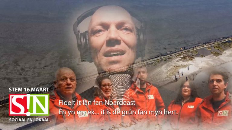 S!N komt met ‘volkslied’ voor Noardeast-Fryslân