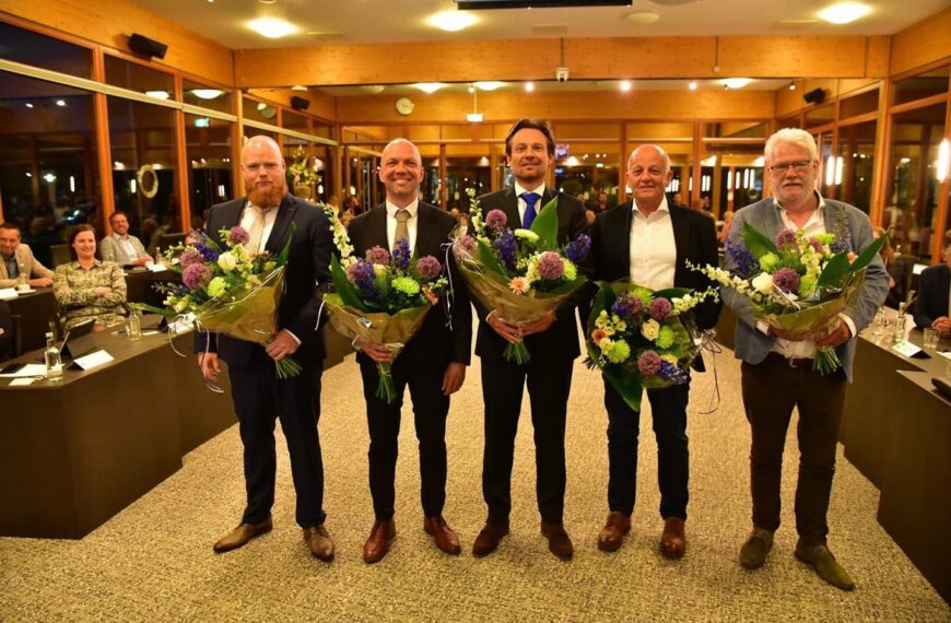 Wethouders geïnstalleerd