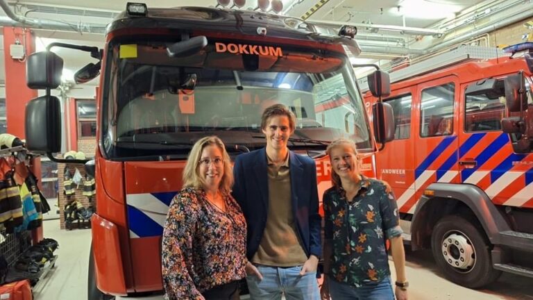 Werkbezoek Brandweer Fryslân