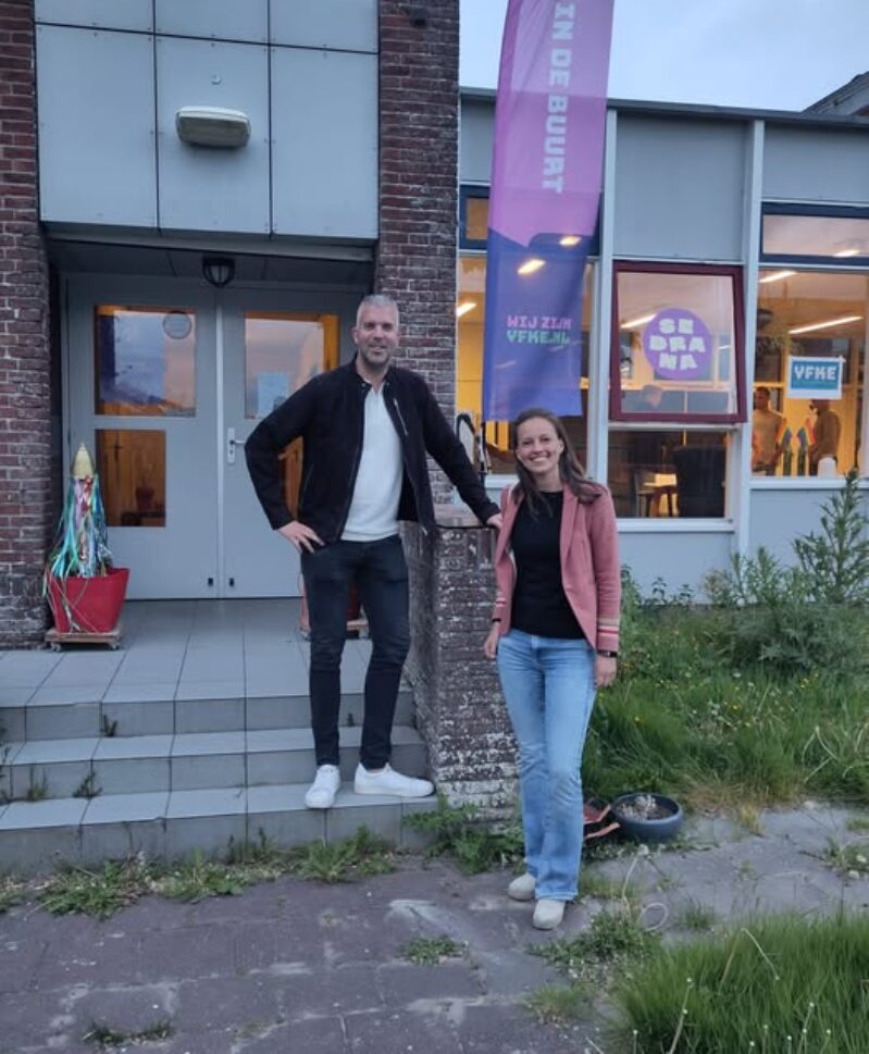Werkbezoek welzijnswerk Yfke