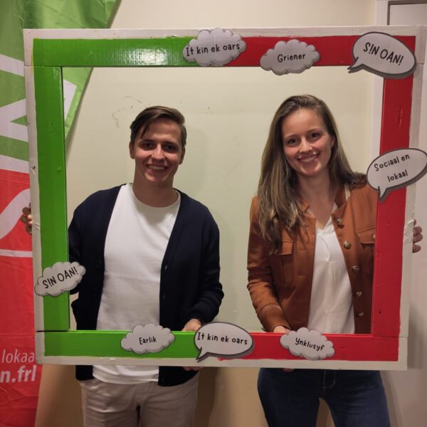 S!N kiest voor duo-lijsttrekkerschap in Noardeast-Fryslân