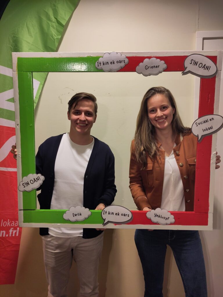 S!N kiest voor duo-lijsttrekkerschap in Noardeast-Fryslân