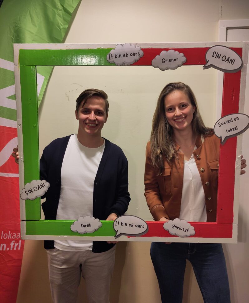 S!N kiest voor duo-lijsttrekkerschap in Noardeast-Fryslân