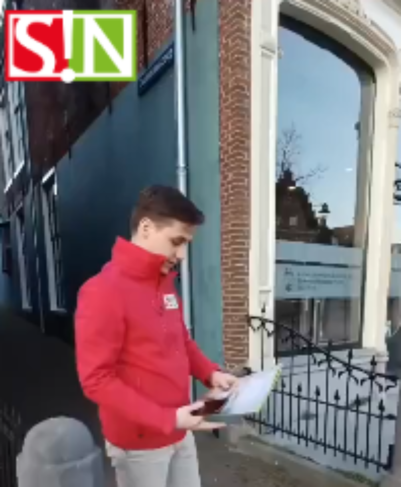 Verkiezingsprogramma aangeboden (video)