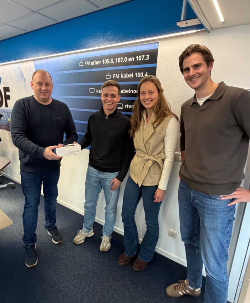 Felicitaties RTV NOF en werkbezoek